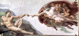 Michelangelo-Adam